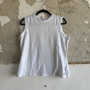 Classic Tommy Hilfiger White Golf Tank Top